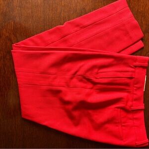 J. Crew Scarlet Red Pants
